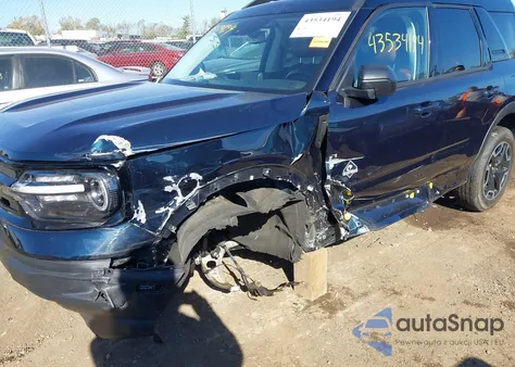 2023 Ford Bronco Sport Outer Banks z USA, uszkodzony, nr VIN 3FMCR9C65PRD64394